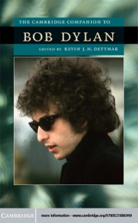 صورة الغلاف: The Cambridge Companion to Bob Dylan 9780521886949
