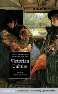 Imagen de portada: The Cambridge Companion to Victorian Culture 9780521886994