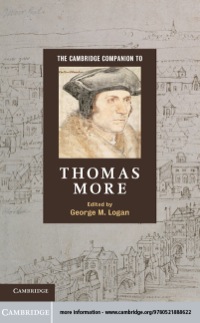 Imagen de portada: The Cambridge Companion to Thomas More 9780521888622
