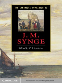 Cover image: The Cambridge Companion to J. M. Synge 1st edition 9780521110105