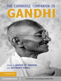 Cover image: The Cambridge Companion to Gandhi 1st edition 9780521116701