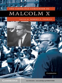 Cover image: The Cambridge Companion to Malcolm X 1st edition 9780521515900