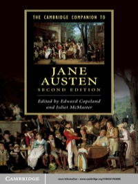 Imagen de portada: The Cambridge Companion to Jane Austen 2nd edition 9780521763080