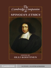 صورة الغلاف: The Cambridge Companion to Spinoza's Ethics 1st edition 9780521853392