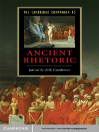 Cover image: The Cambridge Companion to Ancient Rhetoric 1st edition 9780521860543