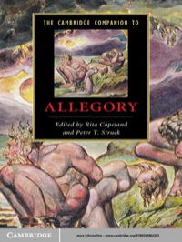 Imagen de portada: The Cambridge Companion to Allegory 1st edition 9780521862295