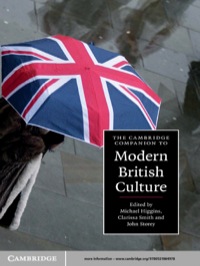 Cover image: The Cambridge Companion to Modern British Culture 1st edition 9780521864978