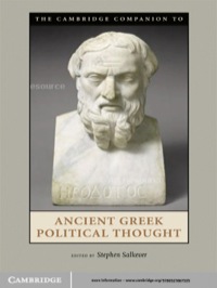 صورة الغلاف: The Cambridge Companion to Ancient Greek Political Thought 1st edition 9780521867535