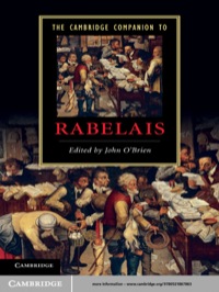 Cover image: The Cambridge Companion to Rabelais 1st edition 9780521867863