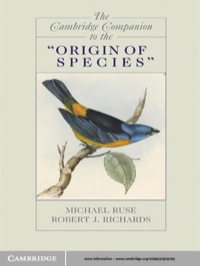 Cover image: The Cambridge Companion to the 'Origin of Species' 1st edition 9780521870795