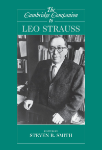 صورة الغلاف: The Cambridge Companion to Leo Strauss 1st edition 9780521879026