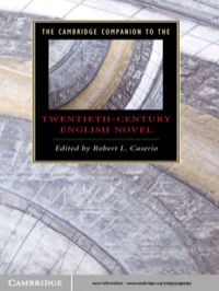 Cover image: The Cambridge Companion to the Twentieth-Century English Novel 1st edition 9780521884167