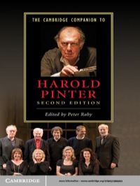 Cover image: The Cambridge Companion to Harold Pinter 2nd edition 9780521886093