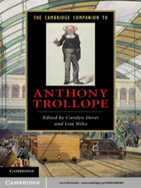 Cover image: The Cambridge Companion to Anthony Trollope 1st edition 9780521886369