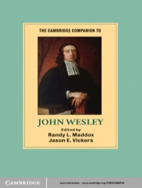 Cover image: The Cambridge Companion to John Wesley 1st edition 9780521886536