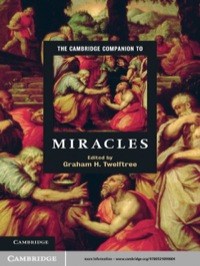 Cover image: The Cambridge Companion to Miracles 1st edition 9780521899864