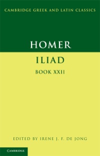 Omslagafbeelding: Homer: Iliad Book 22 9780521883320