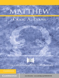 Cover image: Matthew 1st edition 9780521812146