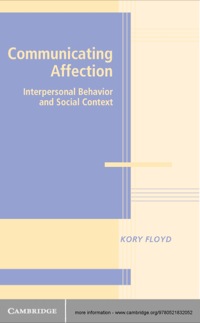 Omslagafbeelding: Communicating Affection 1st edition 9780521832052