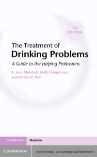Imagen de portada: The Treatment of Drinking Problems 5th edition 9780521132374