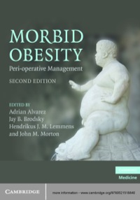 Omslagafbeelding: Morbid Obesity 2nd edition 9780521518840