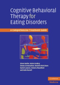 Imagen de portada: Cognitive Behavioral Therapy for Eating Disorders 1st edition 9780521672481