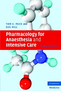 صورة الغلاف: Pharmacology for Anaesthesia and Intensive Care 3rd edition 9780521704632