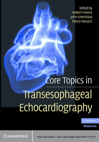 Cover image: Core Topics in Transesophageal Echocardiography 1st edition 9780521731614