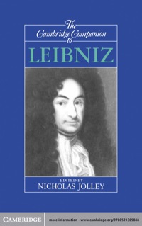 Imagen de portada: The Cambridge Companion to Leibniz 1st edition 9780521365888