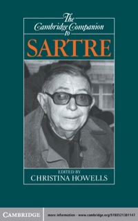 Cover image: The Cambridge Companion to Sartre 1st edition 9780521381147