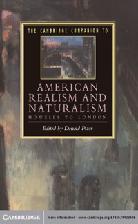 Imagen de portada: The Cambridge Companion to American Realism and Naturalism 1st edition 9780521438766