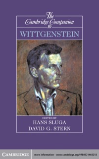 Cover image: The Cambridge Companion to Wittgenstein 1st edition 9780521465915