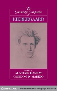 Cover image: The Cambridge Companion to Kierkegaard 1st edition 9780521471510