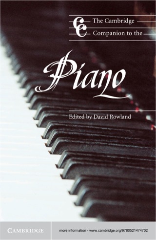 Imagen de portada: The Cambridge Companion to the Piano 1st edition 9780521479868