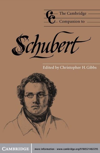 Cover image: The Cambridge Companion to Schubert 1st edition 9780521484244