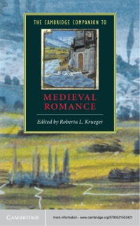 صورة الغلاف: The Cambridge Companion to Medieval Romance 1st edition 9780521553421