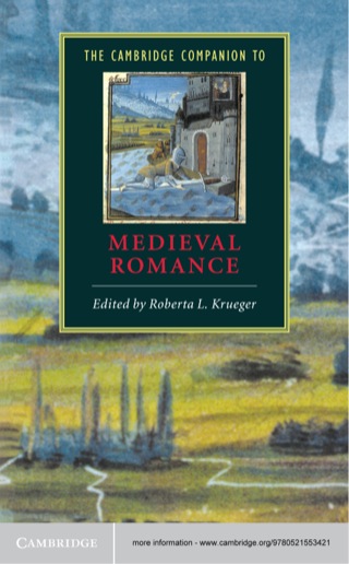 Imagen de portada: The Cambridge Companion to Medieval Romance 1st edition 9780521553421
