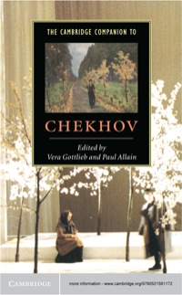 Titelbild: The Cambridge Companion to Chekhov 1st edition 9780521581172