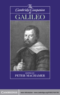 Imagen de portada: The Cambridge Companion to Galileo 1st edition 9780521588416
