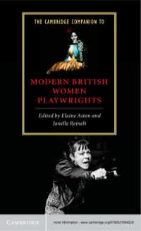 Cover image: The Cambridge Companion to Modern British Women Playwrights 1st edition 9780521594226