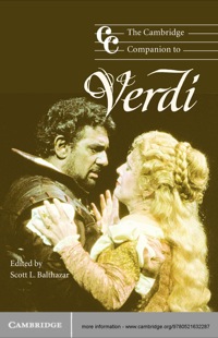 Titelbild: The Cambridge Companion to Verdi 1st edition 9780521635356