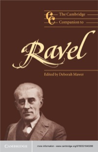 Titelbild: The Cambridge Companion to Ravel 1st edition 9780521648561