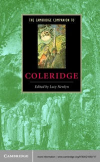Cover image: The Cambridge Companion to Coleridge 1st edition 9780521650717