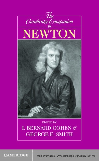 Cover image: The Cambridge Companion to Newton 1st edition 9780521651776