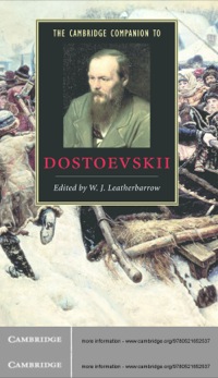 Cover image: The Cambridge Companion to Dostoevskii 1st edition 9780521652537