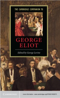 Titelbild: The Cambridge Companion to George Eliot 1st edition 9780521662673