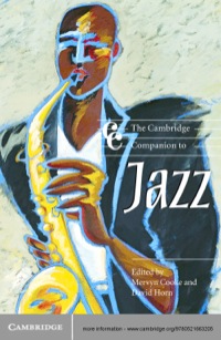 Cover image: The Cambridge Companion to Jazz 1st edition 9780521663205