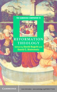 Titelbild: The Cambridge Companion to Reformation Theology 1st edition 9780521772242