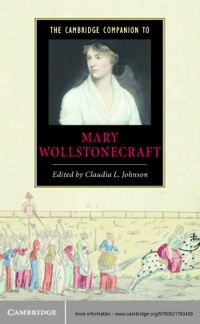 Immagine di copertina: The Cambridge Companion to Mary Wollstonecraft 1st edition 9780521783439