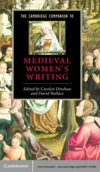 صورة الغلاف: The Cambridge Companion to Medieval Women's Writing 1st edition 9780521791885
